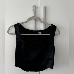 Aritzia Satin Bustier